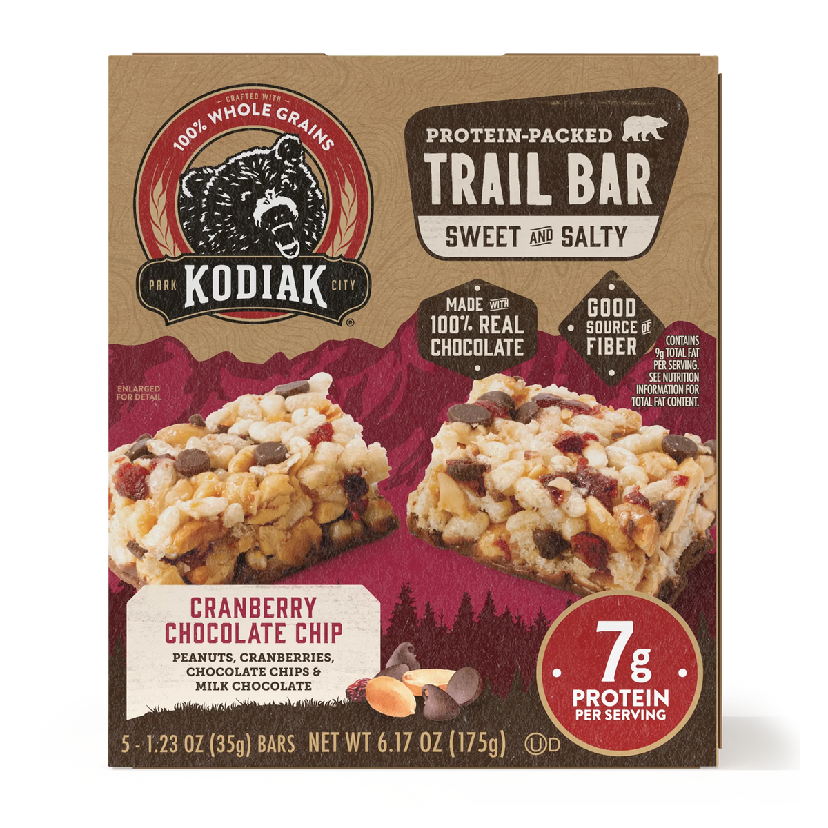 Cranberry Chocolate Chip Trail Bars