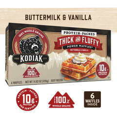 Buttermilk & Vanilla Thick and Fluffy Power Waffles