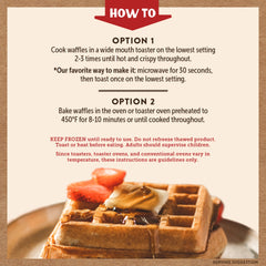 Buttermilk & Vanilla Thick and Fluffy Power Waffles