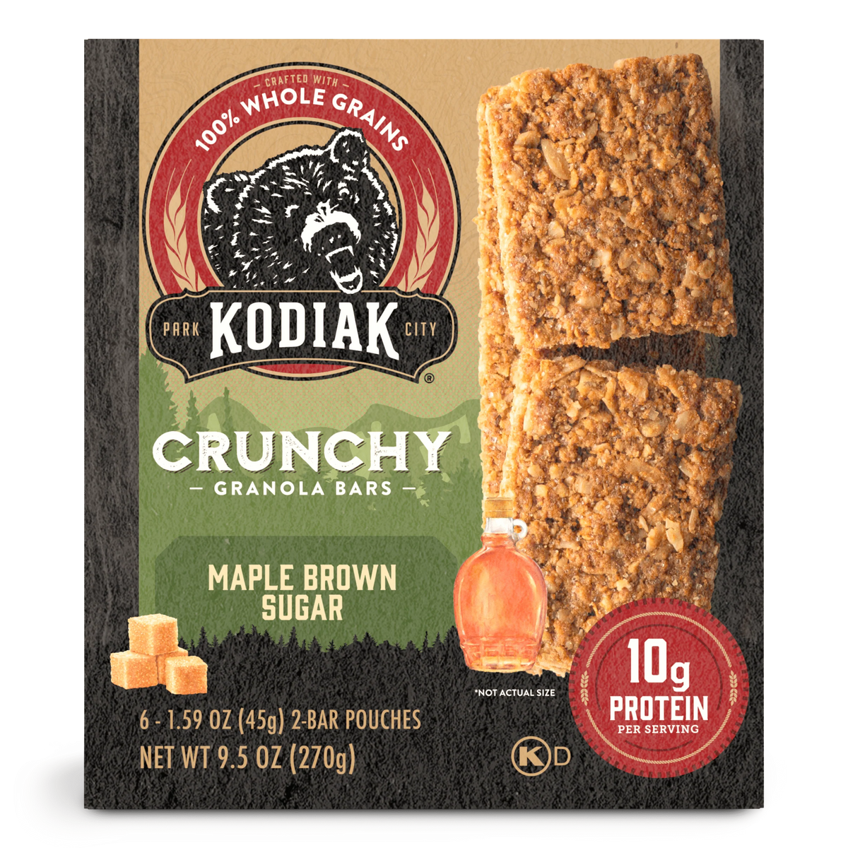 Maple Brown Sugar Crunchy Bars