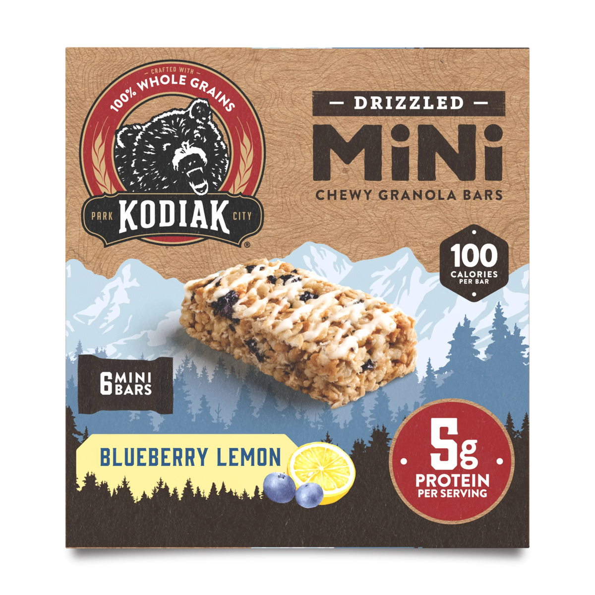 Blueberry Lemon Drizzled Mini Bars