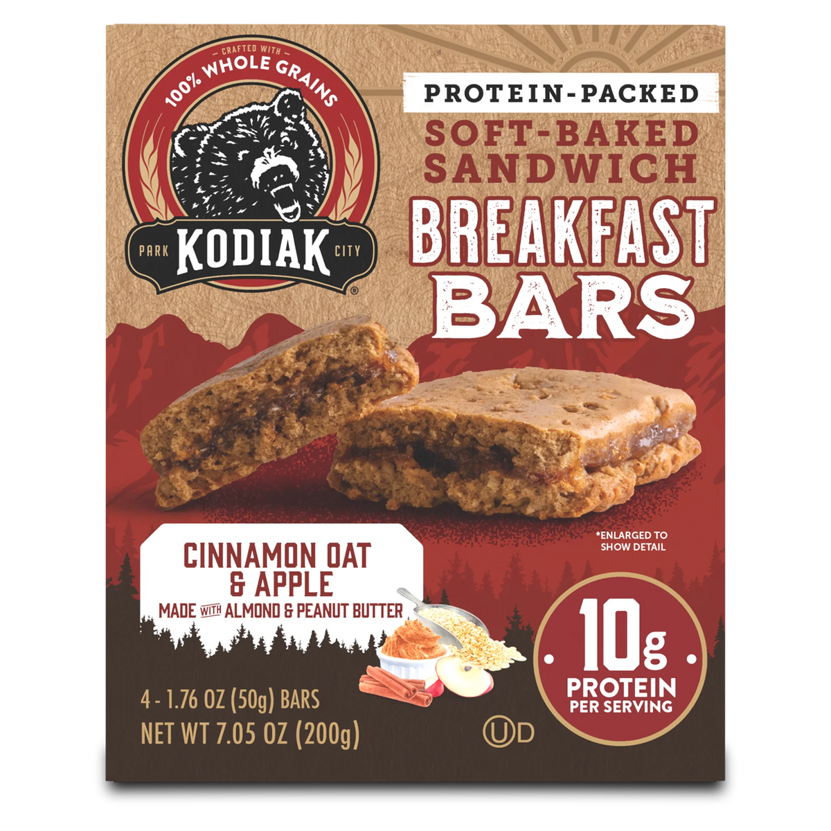 Cinnamon Oat & Apple Breakfast Bars